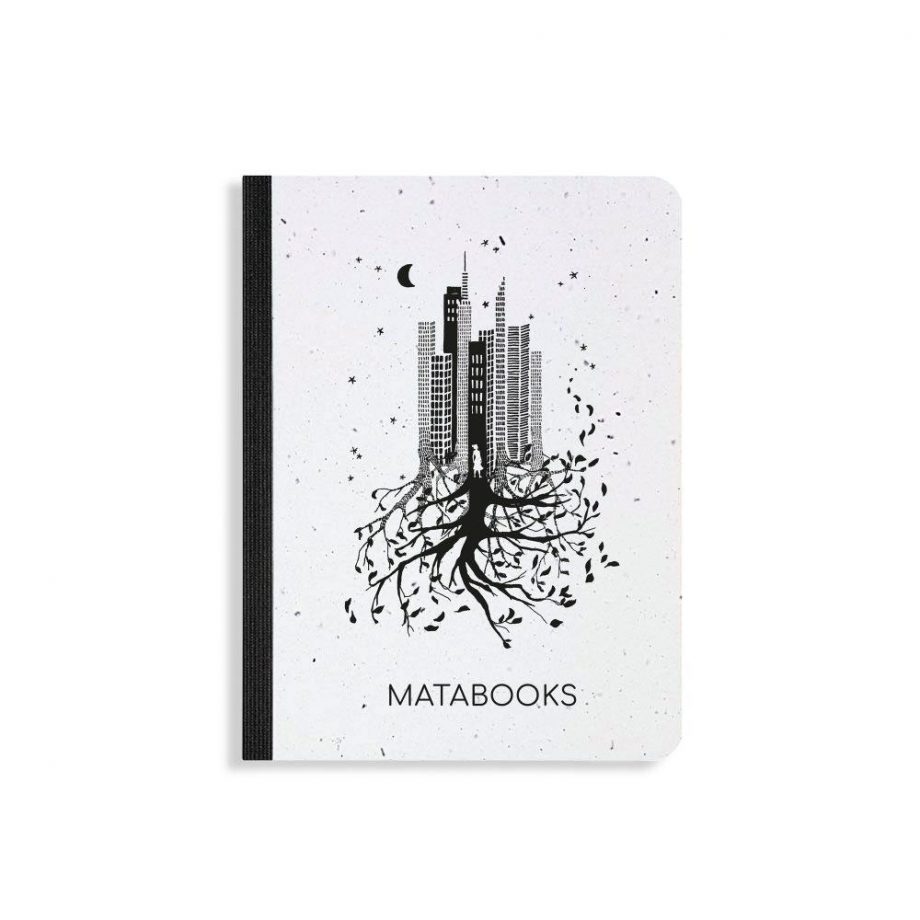 Samenbuch aus Graspapier - Luna von Matabooks