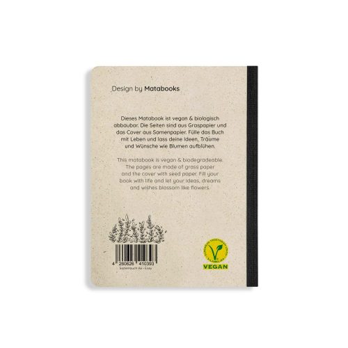 Samenbuch aus Graspapier - Easy von Matabooks