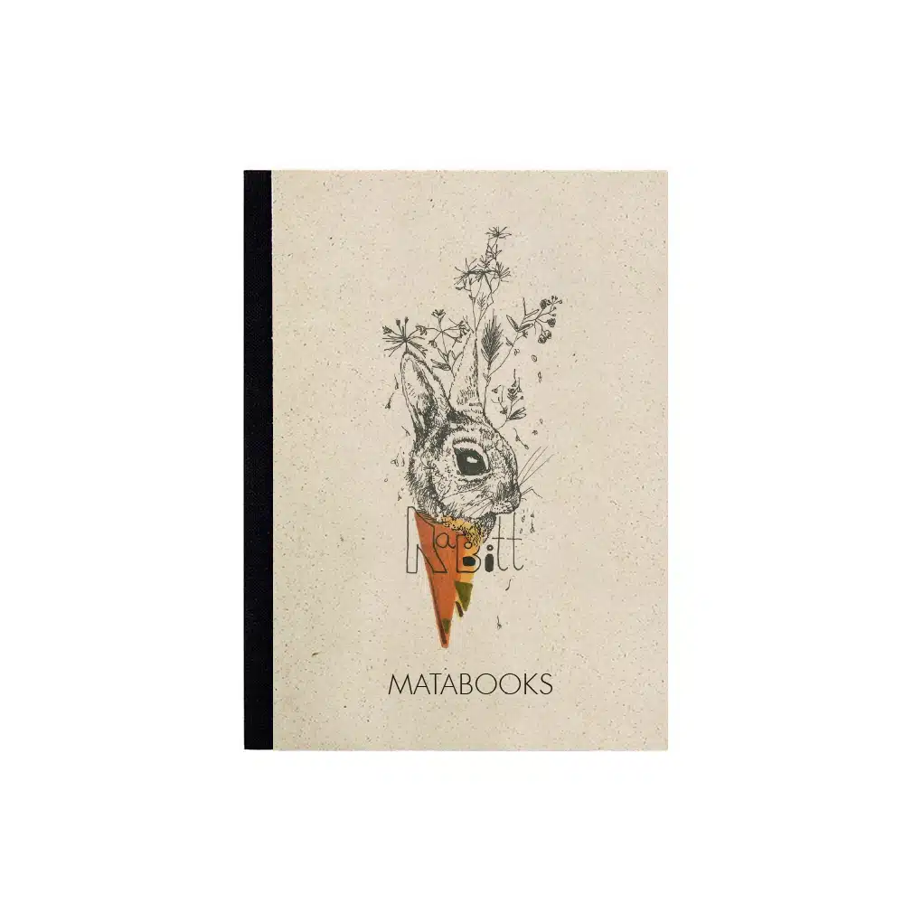 Nachhaltig und vegan produziertes Notizbuch, Skizzenbuch, Tagebuch, Achtsamkeitstagebuch, Reisetagebuch, Dankbarkeitstagebuch, Bullet Journal, Planer, Terminplaner, Uni-Planer, Kalender, Wochenplaner, Rezeptbuch, Schreibheft oder Schreibblock Dahara aus Graspapier von matabooks
