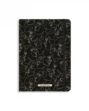 Nachhaltig und vegan produziertes Notizbuch, Skizzenbuch, Tagebuch, Achtsamkeitstagebuch, Reisetagebuch, Dankbarkeitstagebuch, Bullet Journal, Planer, Terminplaner, Uni-Planer, Kalender, Wochenplaner, Rezeptbuch, Schreibheft oder Schreibblock Nari aus Graspapier von matabooks