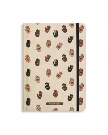 Nachhaltig und vegan produziertes Notizbuch, Skizzenbuch, Tagebuch, Achtsamkeitstagebuch, Reisetagebuch, Dankbarkeitstagebuch, Bullet Journal, Planer, Terminplaner, Uni-Planer, Kalender, Wochenplaner, Rezeptbuch, Schreibheft oder Schreibblock Nari aus Graspapier von matabooks
