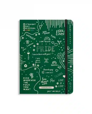 Nachhaltig und vegan produziertes Notizbuch, Skizzenbuch, Tagebuch, Achtsamkeitstagebuch, Reisetagebuch, Dankbarkeitstagebuch, Bullet Journal, Planer, Terminplaner, Uni-Planer, Kalender, Wochenplaner, Rezeptbuch, Schreibheft oder Schreibblock Nari aus Graspapier von matabooks