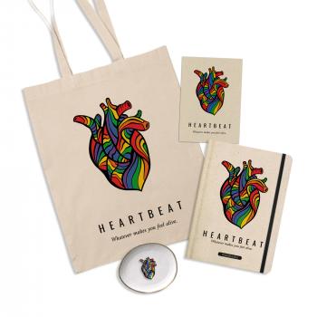 Heartbeat Pride Bundle mit Beeproud.de