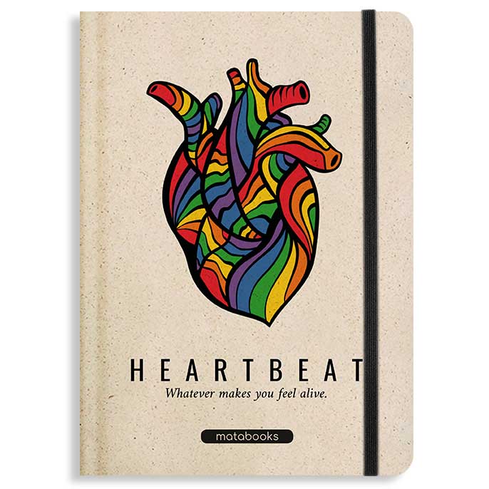 Nari Heartbeat aus Süßgraspapier von Matabooks