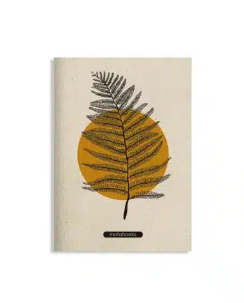 Nachhaltig und vegan produziertes Notizbuch, Skizzenbuch, Tagebuch, Achtsamkeitstagebuch, Reisetagebuch, Dankbarkeitstagebuch, Bullet Journal, Planer, Terminplaner, Uni-Planer, Kalender, Wochenplaner, Rezeptbuch, Schreibheft oder Schreibblock Maya aus Graspapier von matabooks