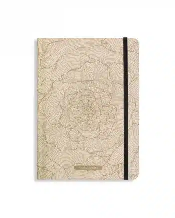 Nachhaltig und vegan produziertes Notizbuch, Skizzenbuch, Tagebuch, Achtsamkeitstagebuch, Reisetagebuch, Dankbarkeitstagebuch, Bullet Journal, Planer, Terminplaner, Uni-Planer, Kalender, Wochenplaner, Rezeptbuch, Schreibheft oder Schreibblock Nari aus Graspapier von matabooks