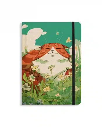 Nachhaltig und vegan produziertes Notizbuch, Skizzenbuch, Tagebuch, Achtsamkeitstagebuch, Reisetagebuch, Dankbarkeitstagebuch, Bullet Journal, Planer, Terminplaner, Uni-Planer, Kalender, Wochenplaner, Rezeptbuch, Schreibheft oder Schreibblock Nari aus Graspapier von matabooks