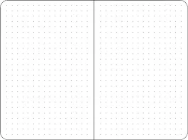 INH_nachhaltige_Notizbuecher_Lineatur_punktkariert_matabooks Grafik Lineatur Notizbuch matabooks punktkariert