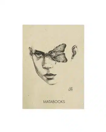 A6 Postkarte aus Graspapier – Moths and myths