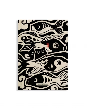 Notizbuch Jana - Farbe: Lino Black