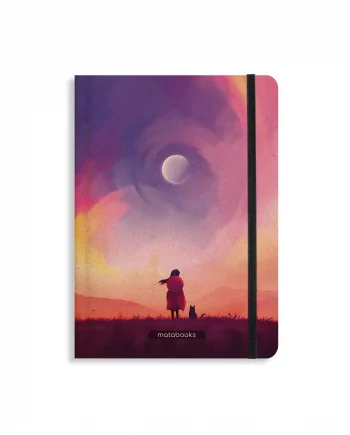 Notizbuch Nari Farbe: Skyglow (liniert)